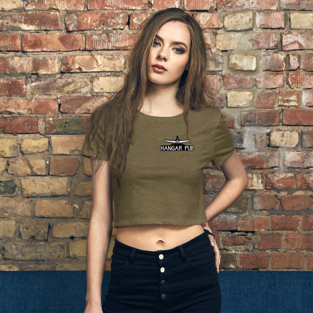 The Hangar Pub Women’s Crop Tee